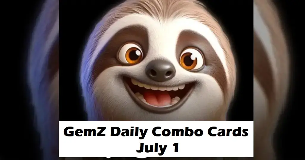 GemZ Daily Combo Cards Today July 1