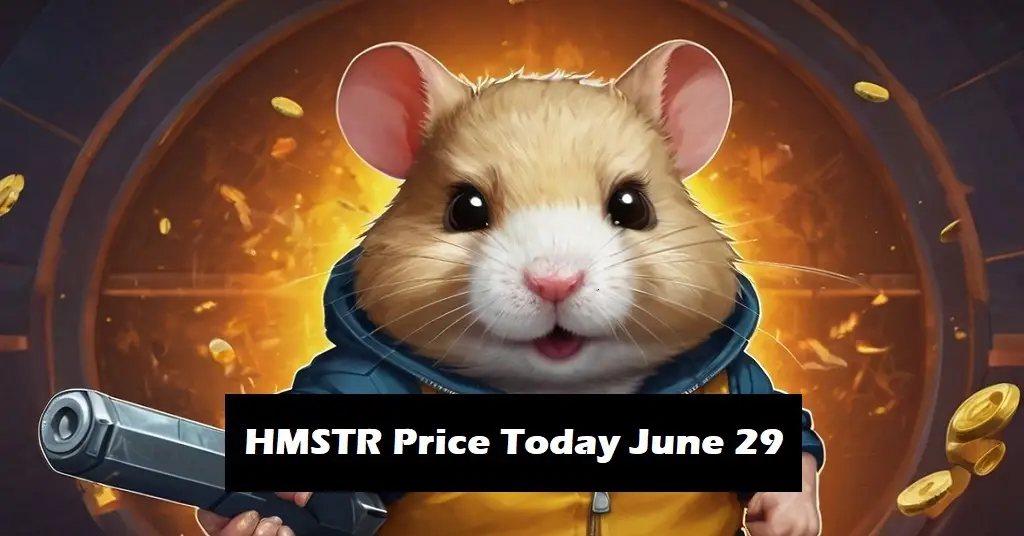 Hamster Kombat Token ($HMSTR) Price Today June 29 +Weekly Chart