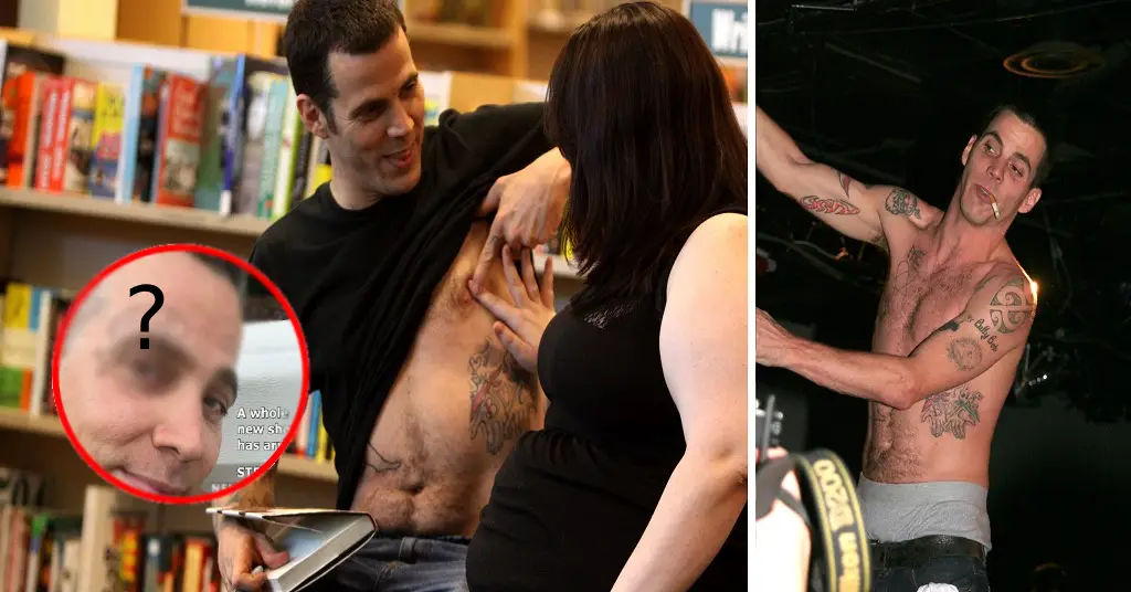 Steve-O Gets a D**k Shaped Tattoo on His Forhead +Photo