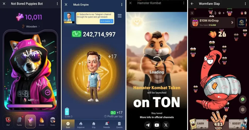 TOP 25 Most Popular Telegram Airdrop Projects