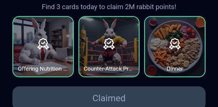 Rocky Rabbit Daily Combo July 30