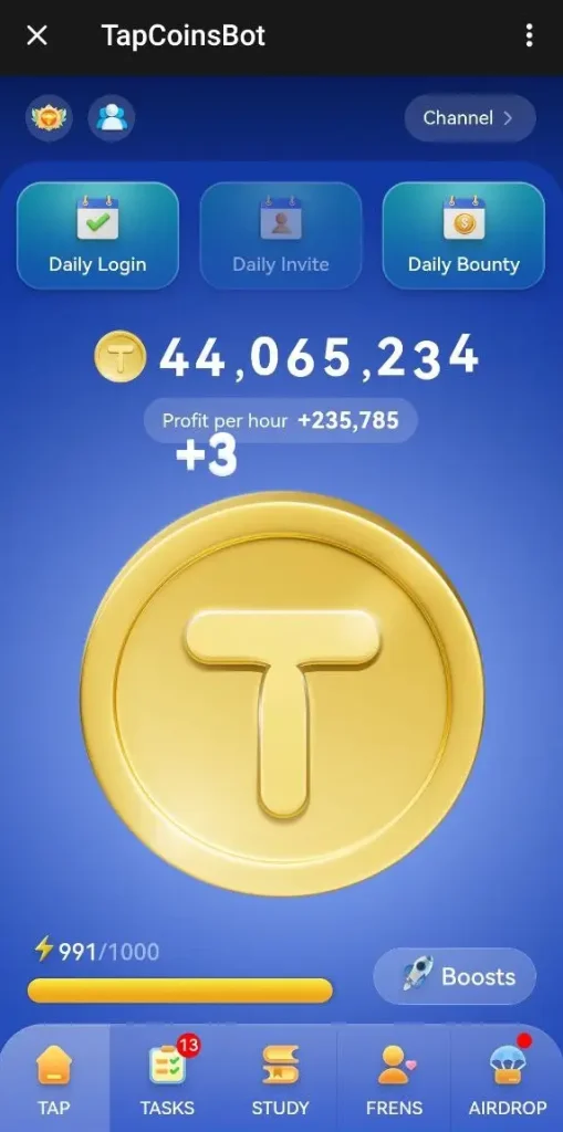 Tapcoins