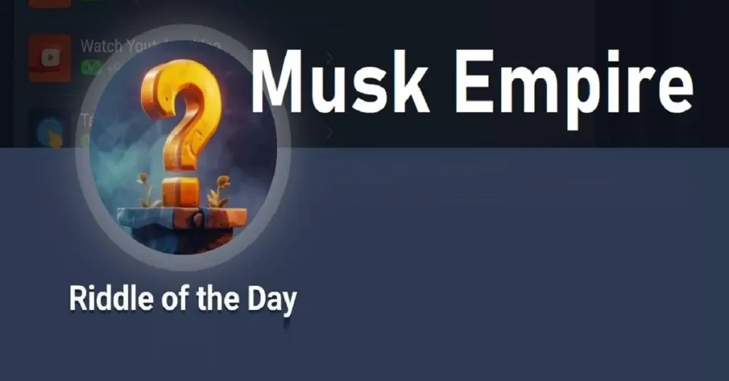 Musk Empire Riddle of the Day