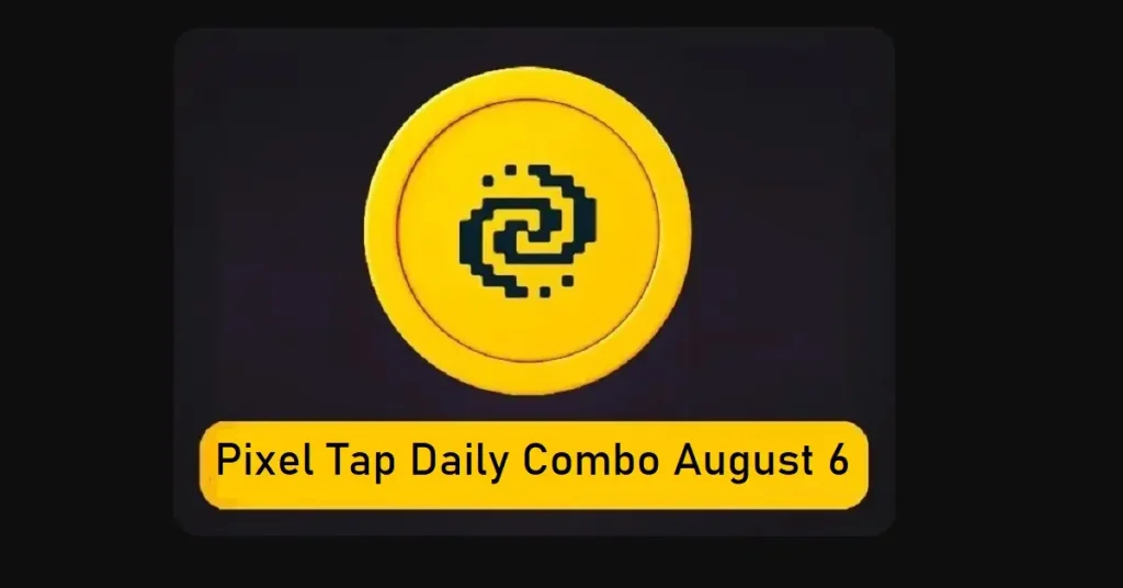 Pixel Tap Daily Combo August 6