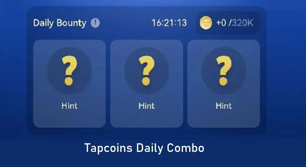 Tapcoins Daily Combo