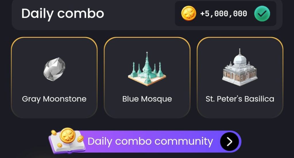 Zencoin Daily Combo August 30