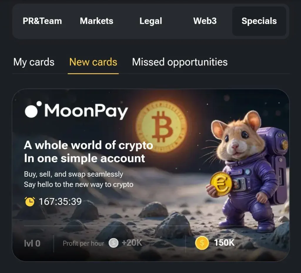 This MUST-Upgrade Card Just Added to Hamster Kombat for Only a Few Days