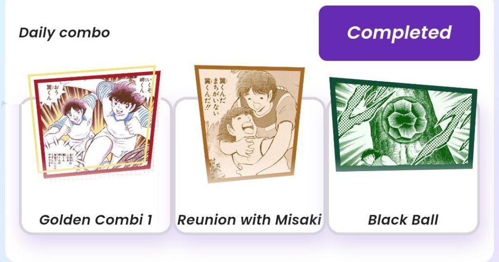 Capitan Tsubasa Rivals Daily Combo September 26