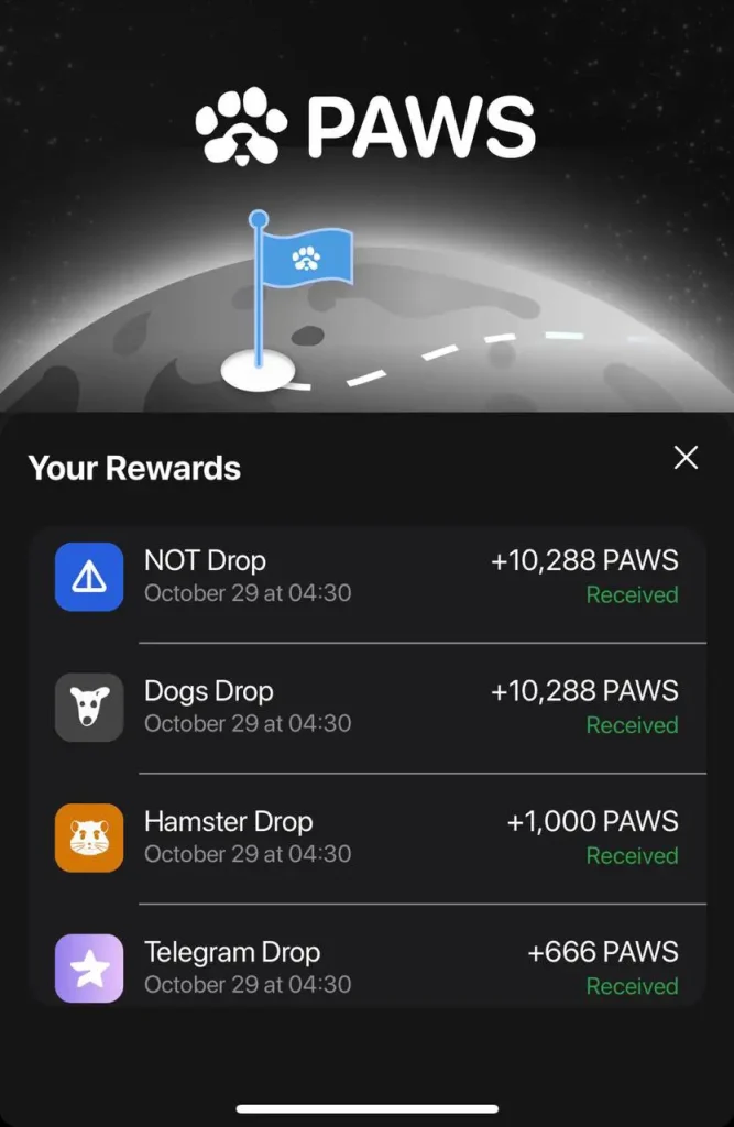 Scoring Methods in the PAWS Airdrop