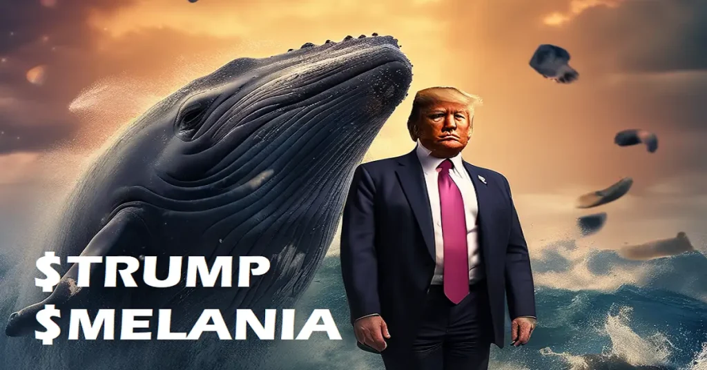 Political Tokens in Crisis: Whales Dump TRUMP and MELANIA at a Million-Dollar Loss!
