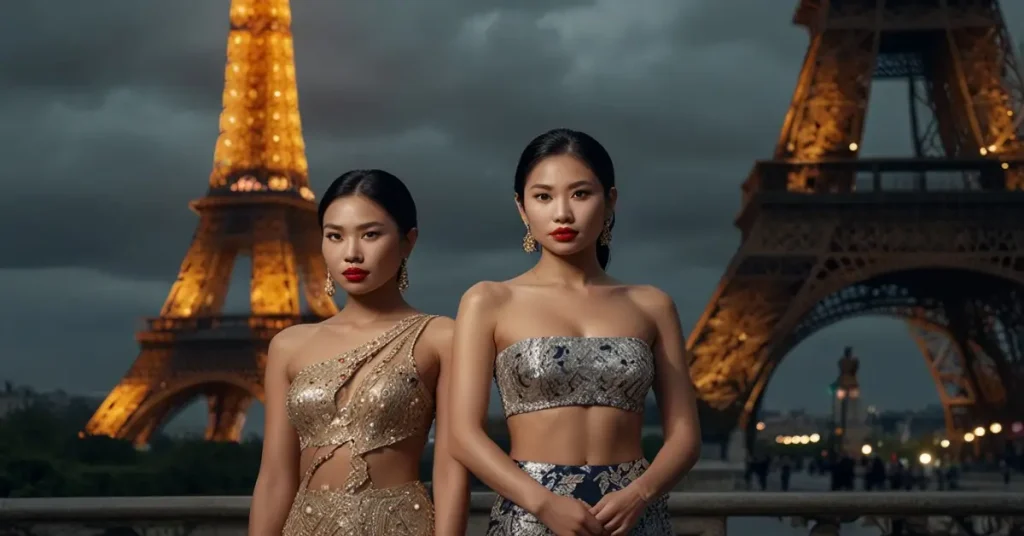 Thai Superstars Lingling & Orm Storm in Paris