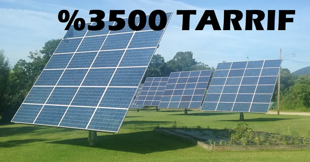U.S. Plans Massive 3521% Tariff on Solar Panel Imports from Southeast Asia