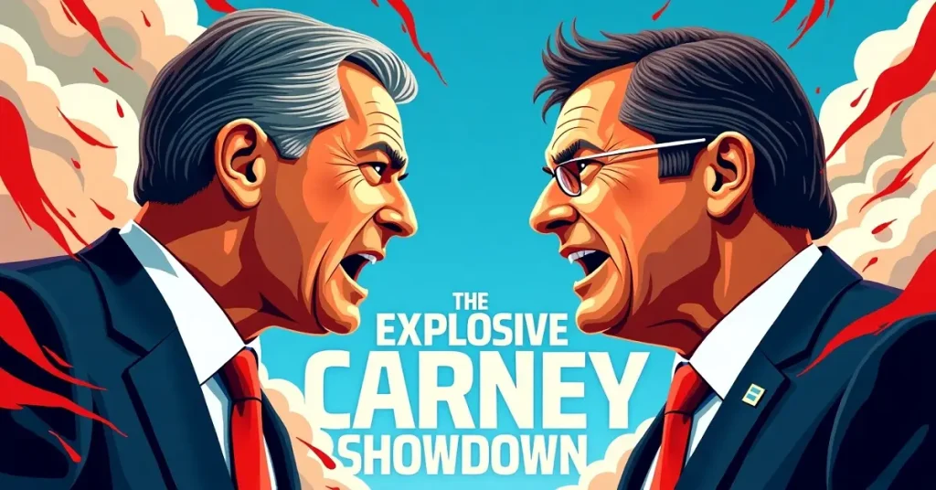 The Explosive Carney-Poilievre Showdown Igniting Canada’s Election Fever!