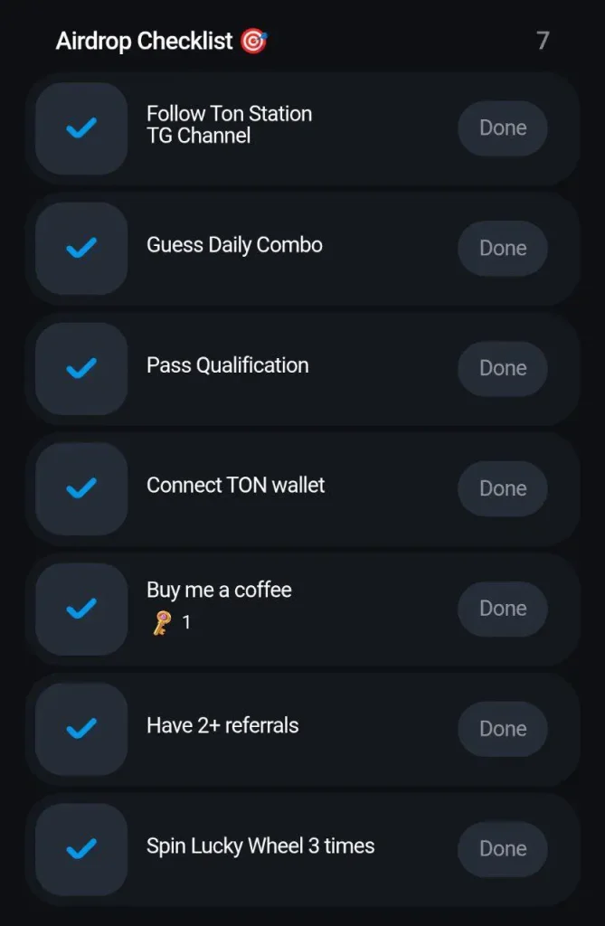  Conditions for receiving Tone Station airdrops S2 have been announced. Complete the criteria checklist ASAP!