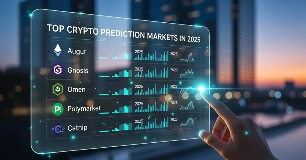 Top Crypto Prediction Markets in 2025: Where Smart Money Bets on Tomorrow