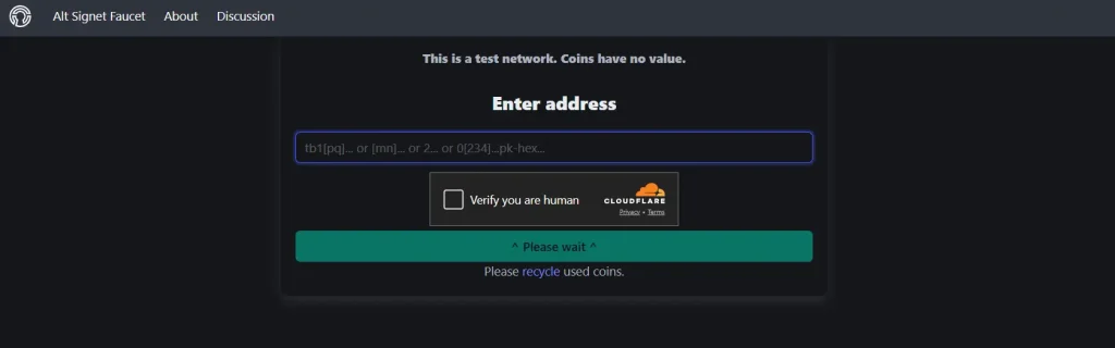 Step 2: Claim sBTC Faucet