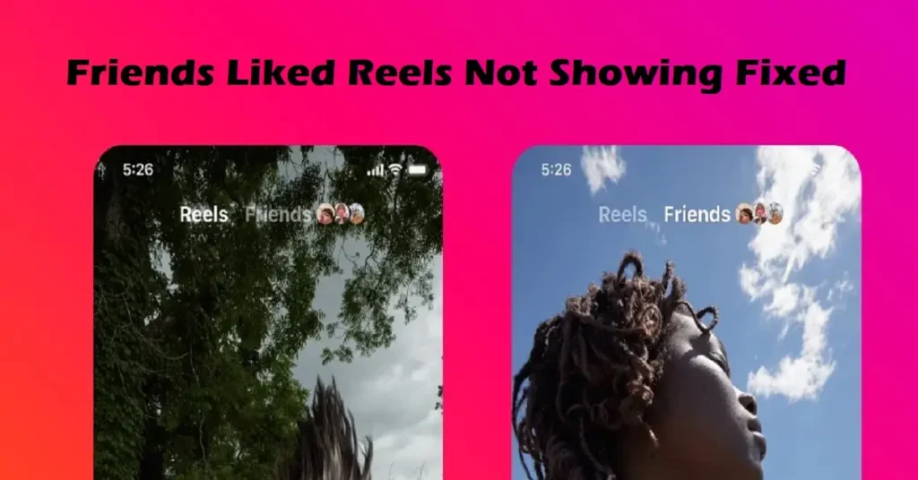 Instagram Friends Liked Reels Not Showing [Solved]
