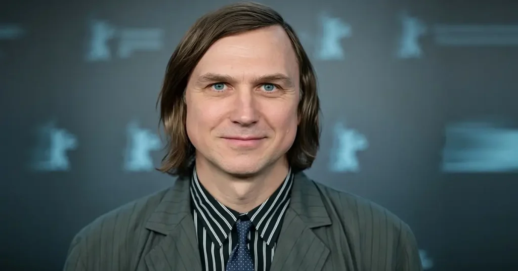 AI generated illustration of Lars Eidinger